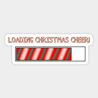 LOADING CHRISTMAS Sticker